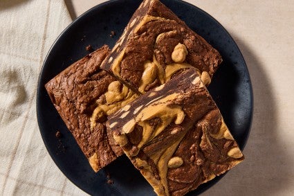 Peanut Butter Brownies 