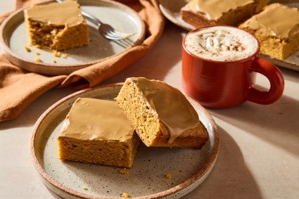 Pumpkin Spice Latte Bars