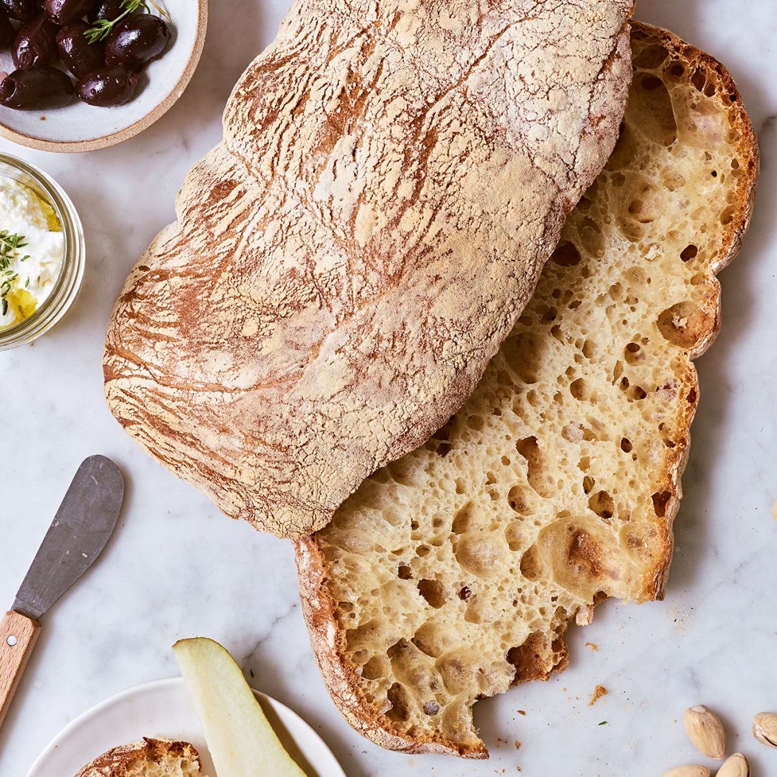 Loaf of artisan bread