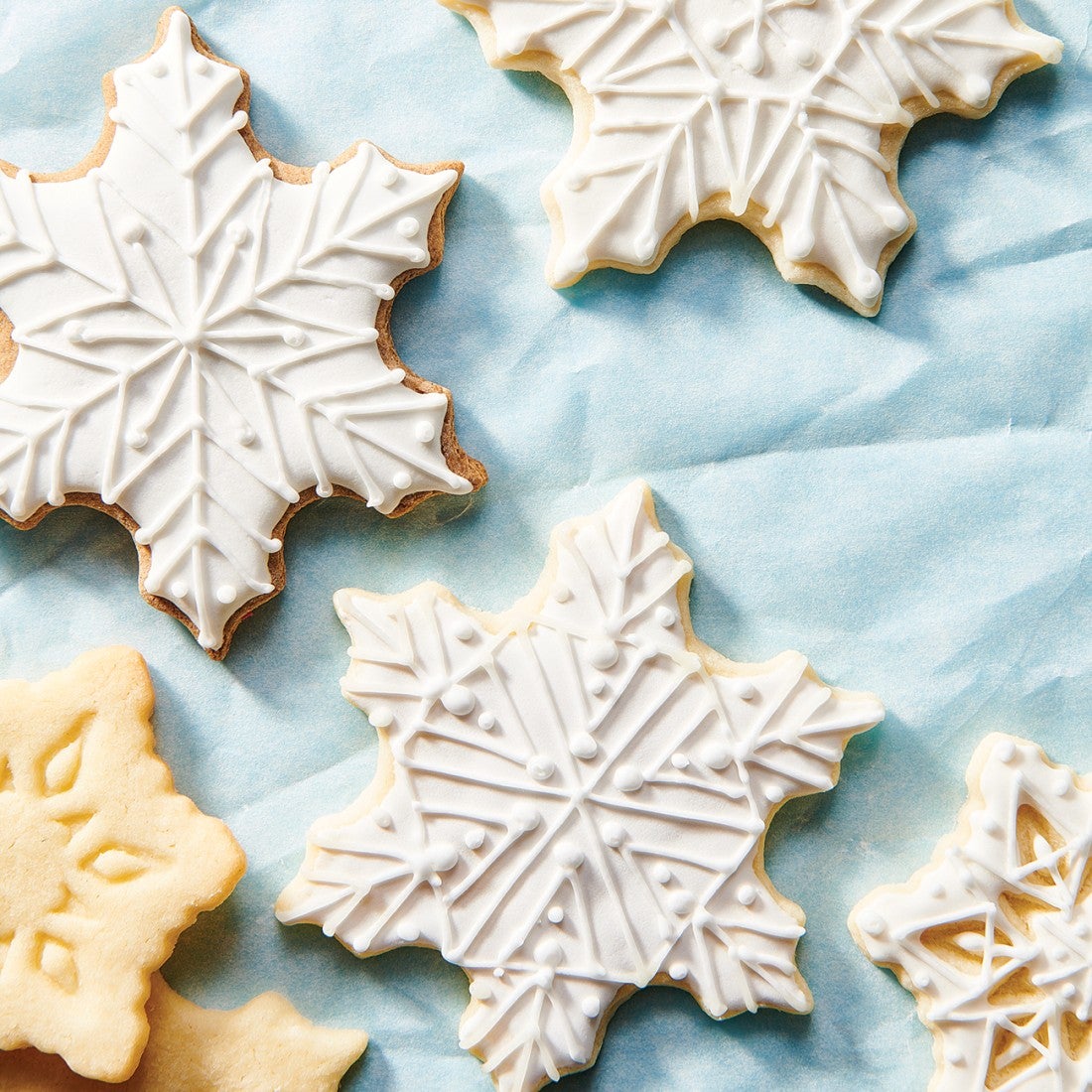 Mini Pie Maker for Christmas Party Baking Supplies, Snowflake
