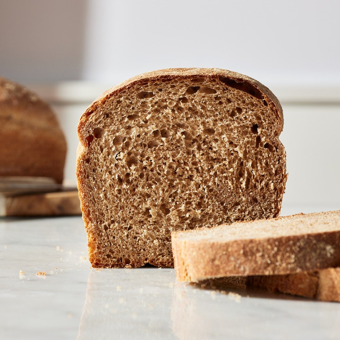 Whole wheat sandwich bread