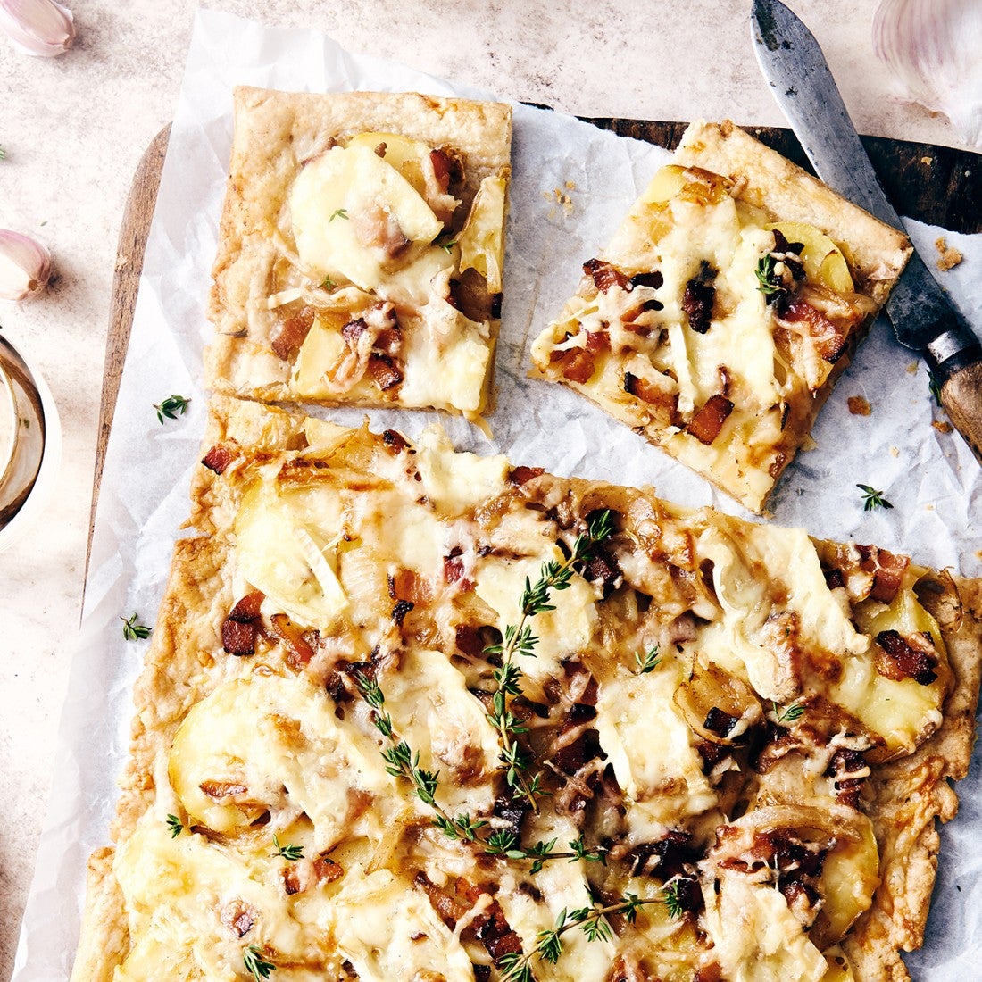 Tartiflette tart