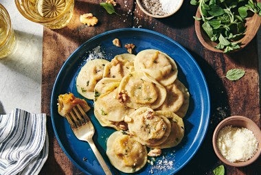 Savory Pumpkin Ravioli