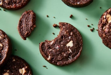 Peppermint Bark Cookies