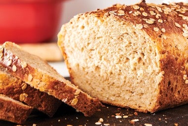 No-Knead Oat Bread 