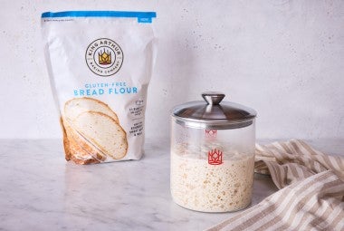 Gluten-Free Sourdough Starter made with Bread Flour 