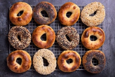 Sourdough Bagels 