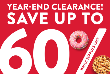 Year-End Clearance: Save up to 60%!