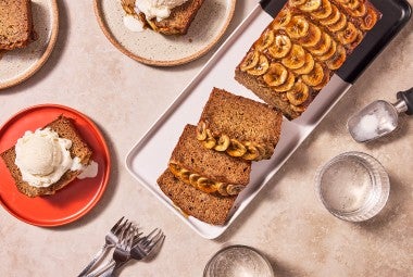 Bananas Foster Banana Bread